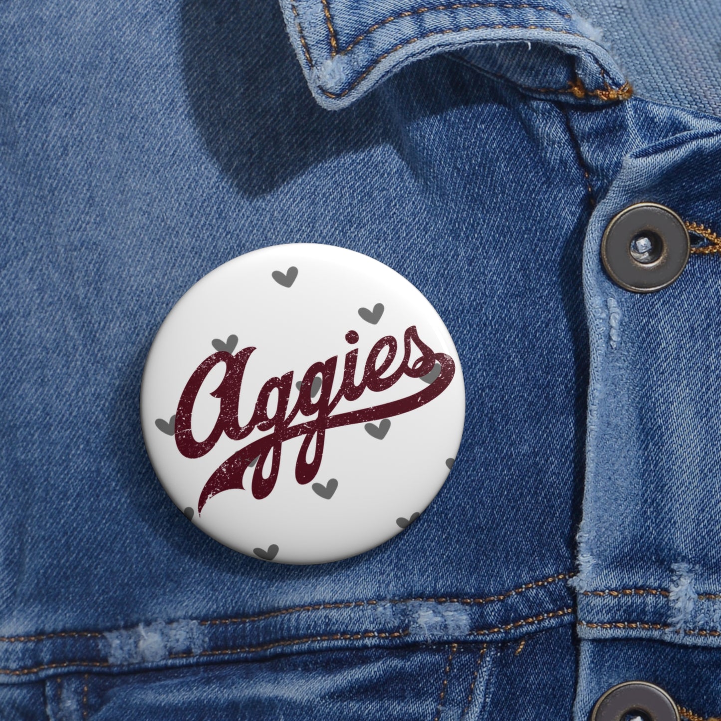 Texas Love Game Day Pin | Aggie Game Day Accessory | Aggie Game Day Pin | Aggie Spirit Wear, Game Day Pin