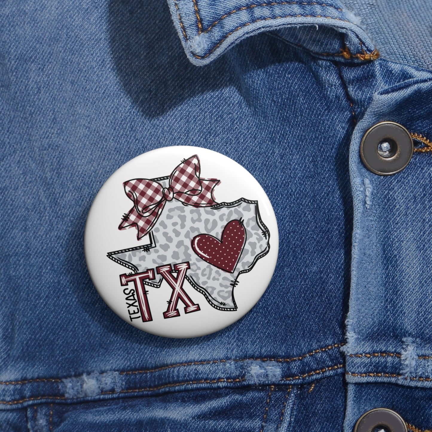 Aggies Texas Love Game Day Pin | Aggie Game Day Accessory | Aggie Game Day Pin | Aggie Spirit Wear, Game Day Pin