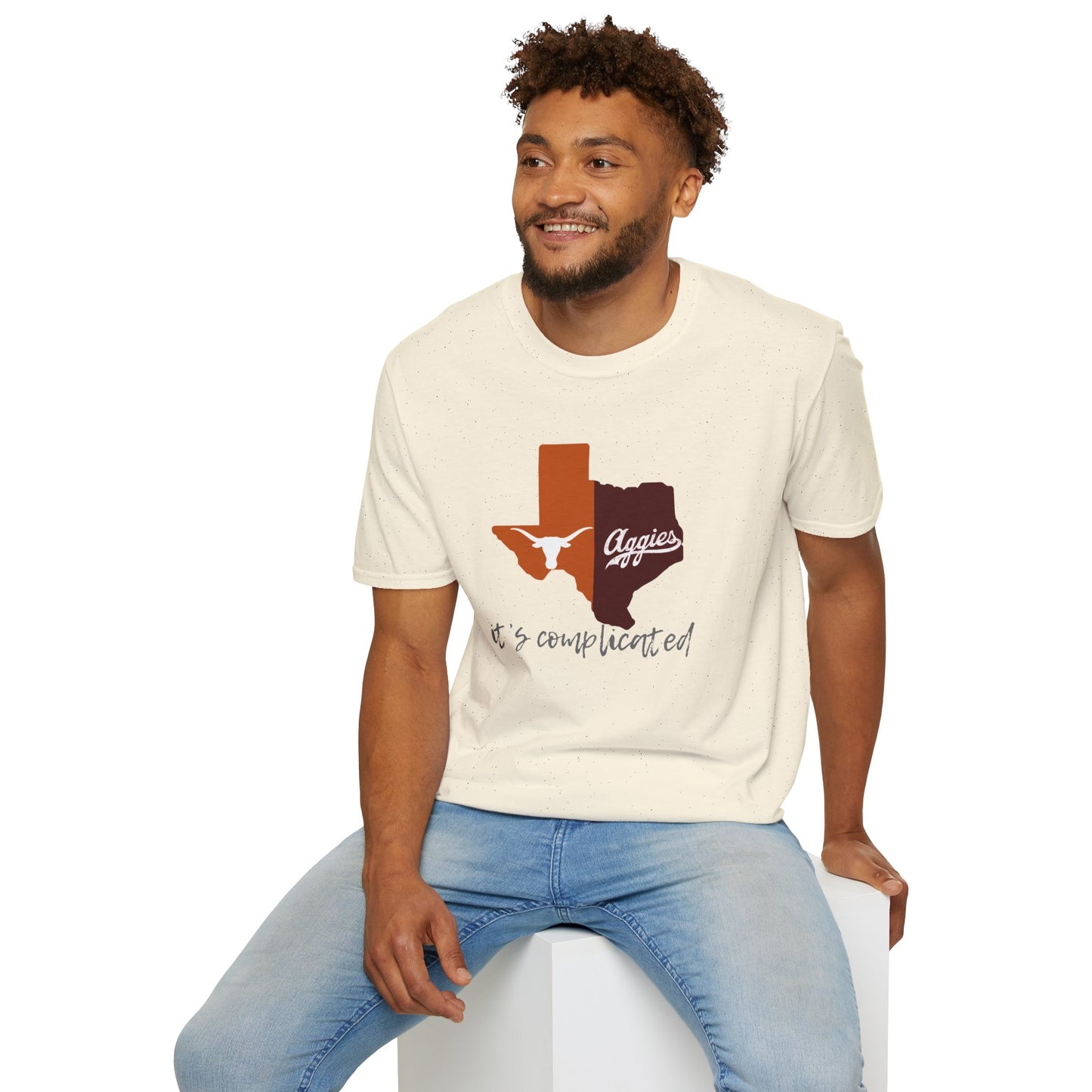 Texas Rivalry “It’s Complicated” Shirt | Longhorns vs Aggies Tee | House Divided College Game Day Shirt