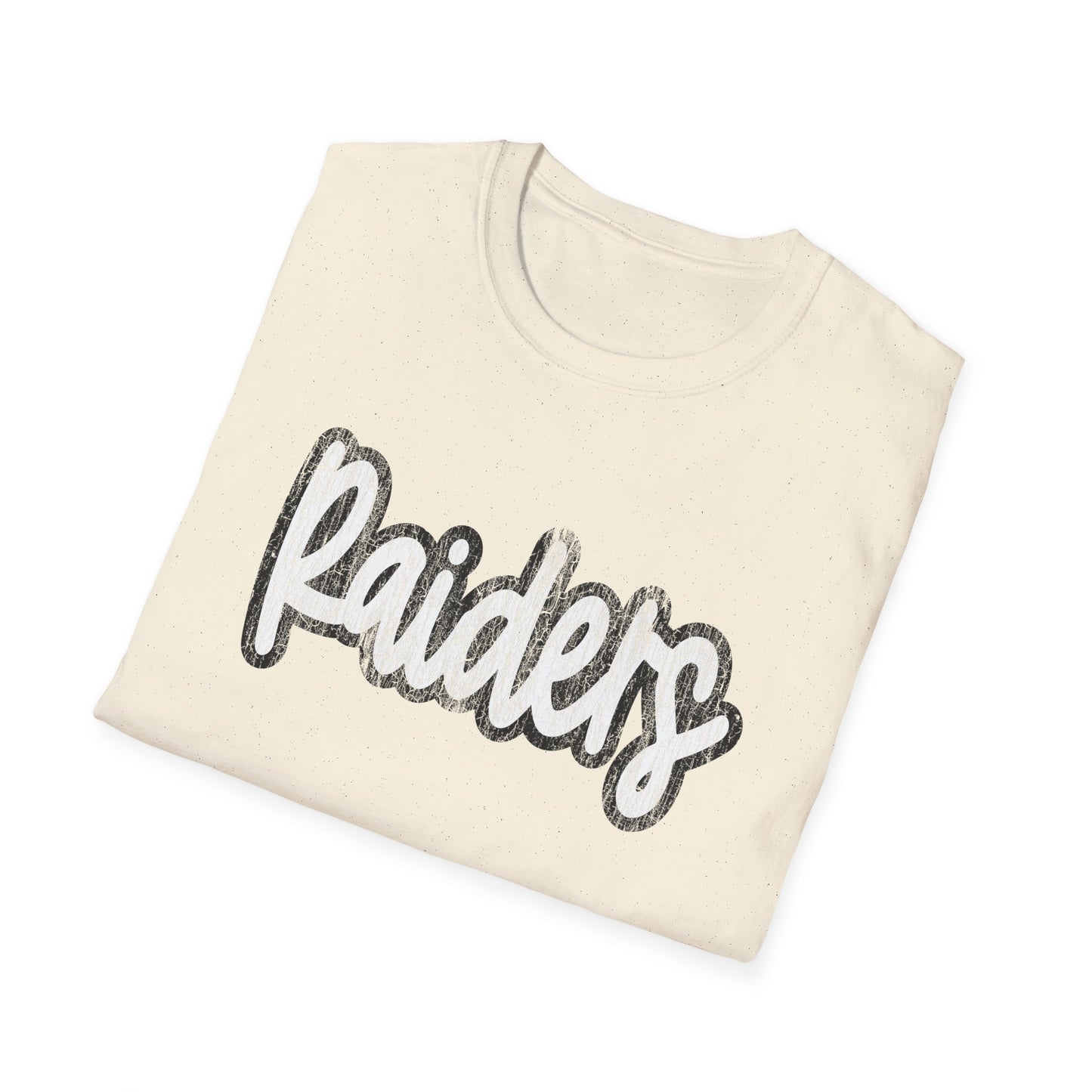 Raiders Script Tee |  Softstyle | Game Day Shirt | Tailgate Outfit | Spirit Wear Top | Game Day Gear