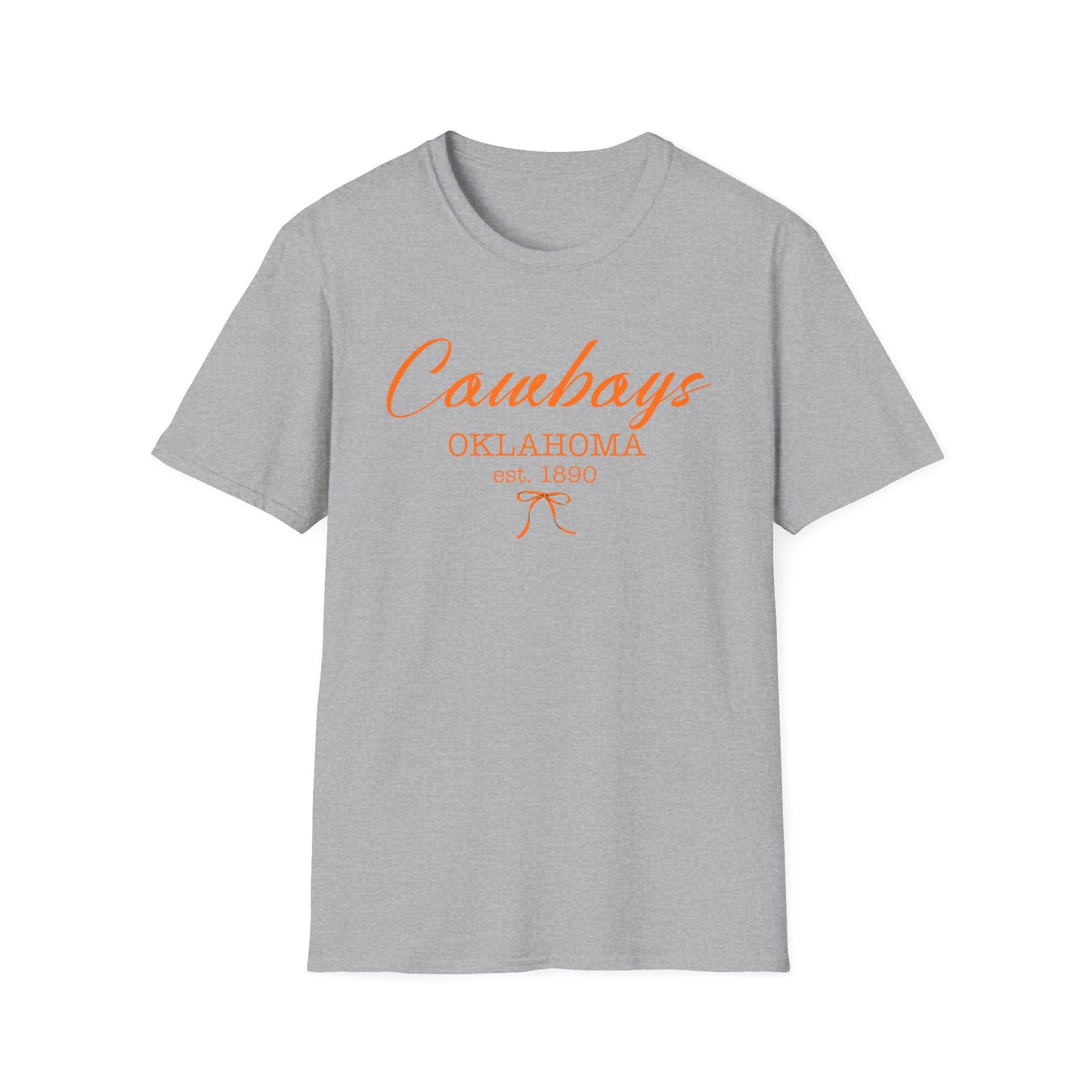 Oklahoma State University, OSU Love Softstyle T-Shirt, Unisex Graphic Tee, Perfect Gift for College Student, Casual Wear, Oklahoma Cowboys