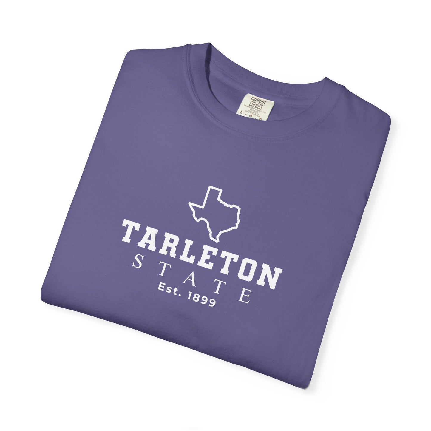 Tarleton State University Comfort Colors T-Shirt, Casual Tee, College Apparel, Gift for Students, Tarleton State