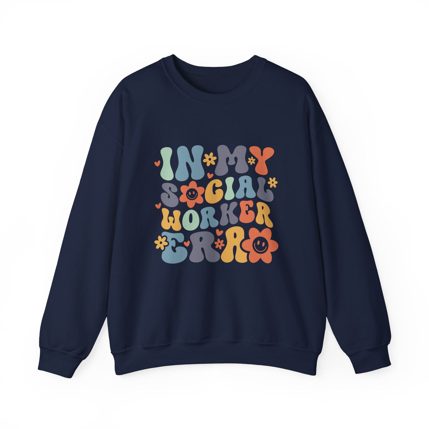 Social Worker Crewneck Sweatshirt, Cozy Gift for Social Workers, Fun Sweatshirt, Fall Wardrobe Essential, Casual Wear, Self-Care Apparel