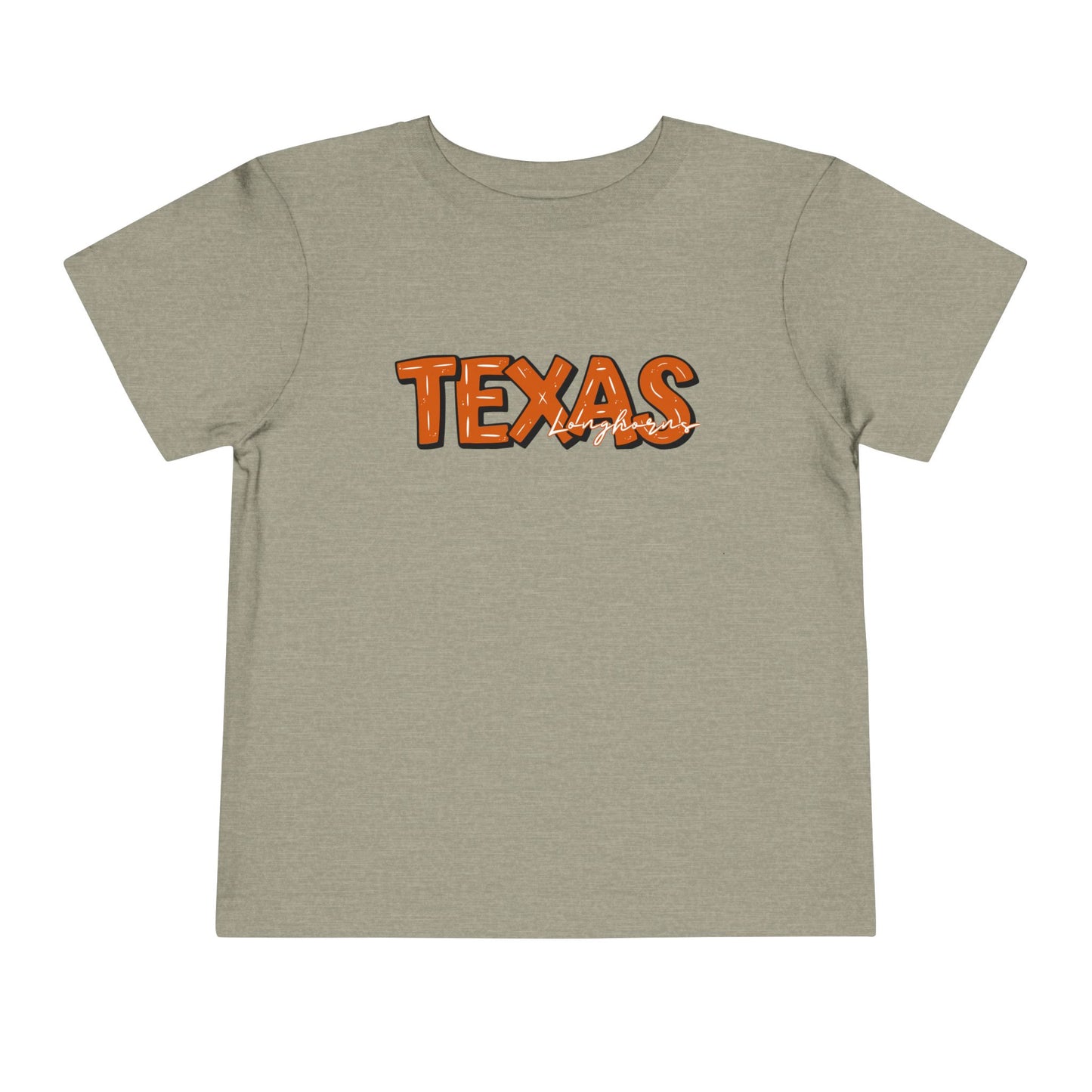 Texas Toddler Tee | Cute State Pride Shirt | Game Day Kids Top
