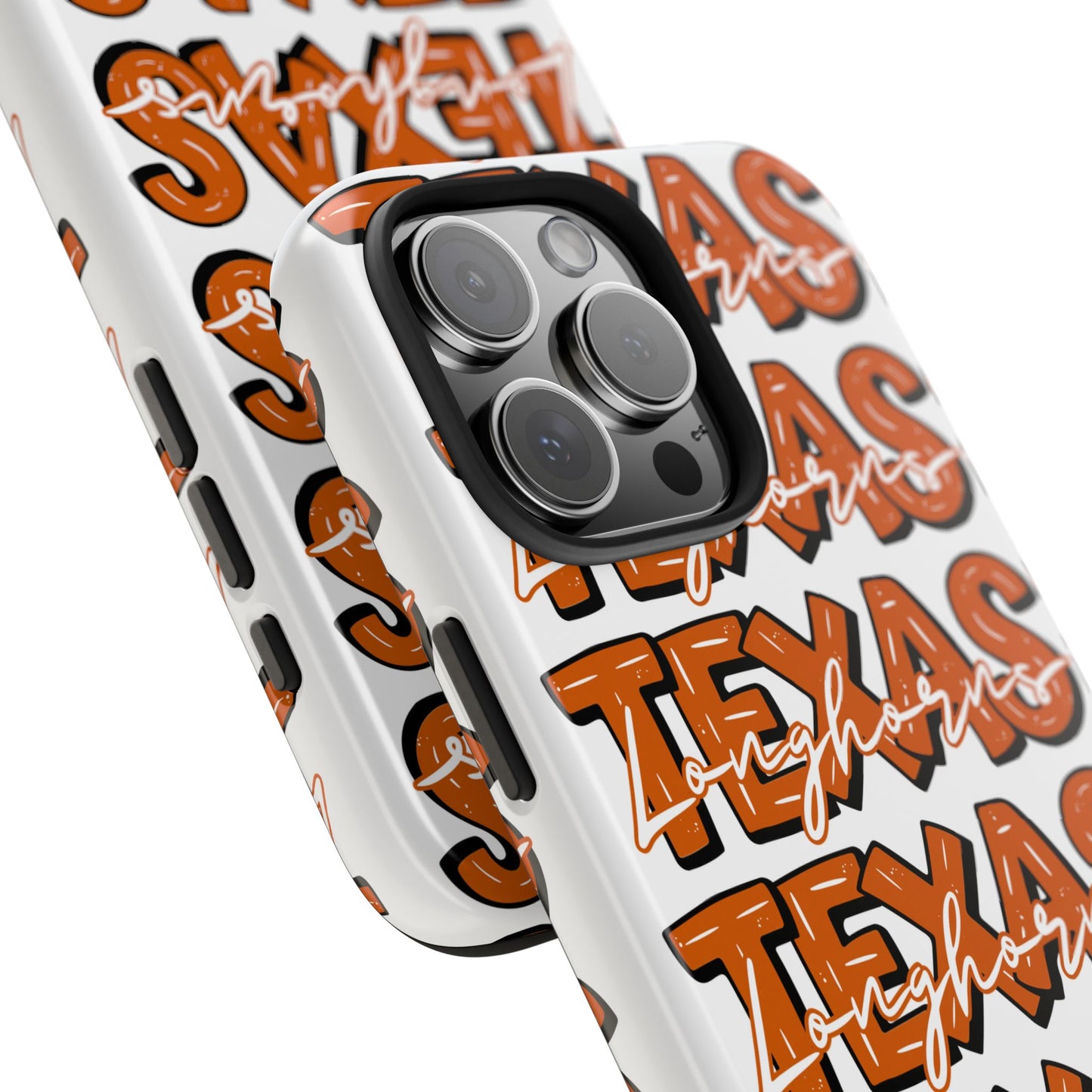 Texas Longhorn Tough Phone Case, Durable iPhone Cover for Texas Lovers, Unique Gift for Graduates, College Students, Southern Pride
