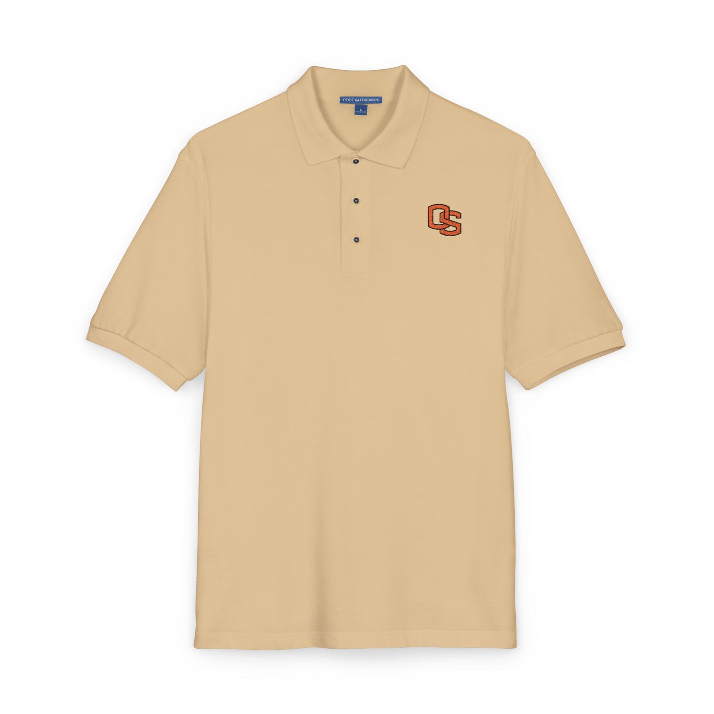 Embroidered Unisex Polo Shirt - Casual, Sporty Style for Everyday Wear, Ideal for Office, Gifting