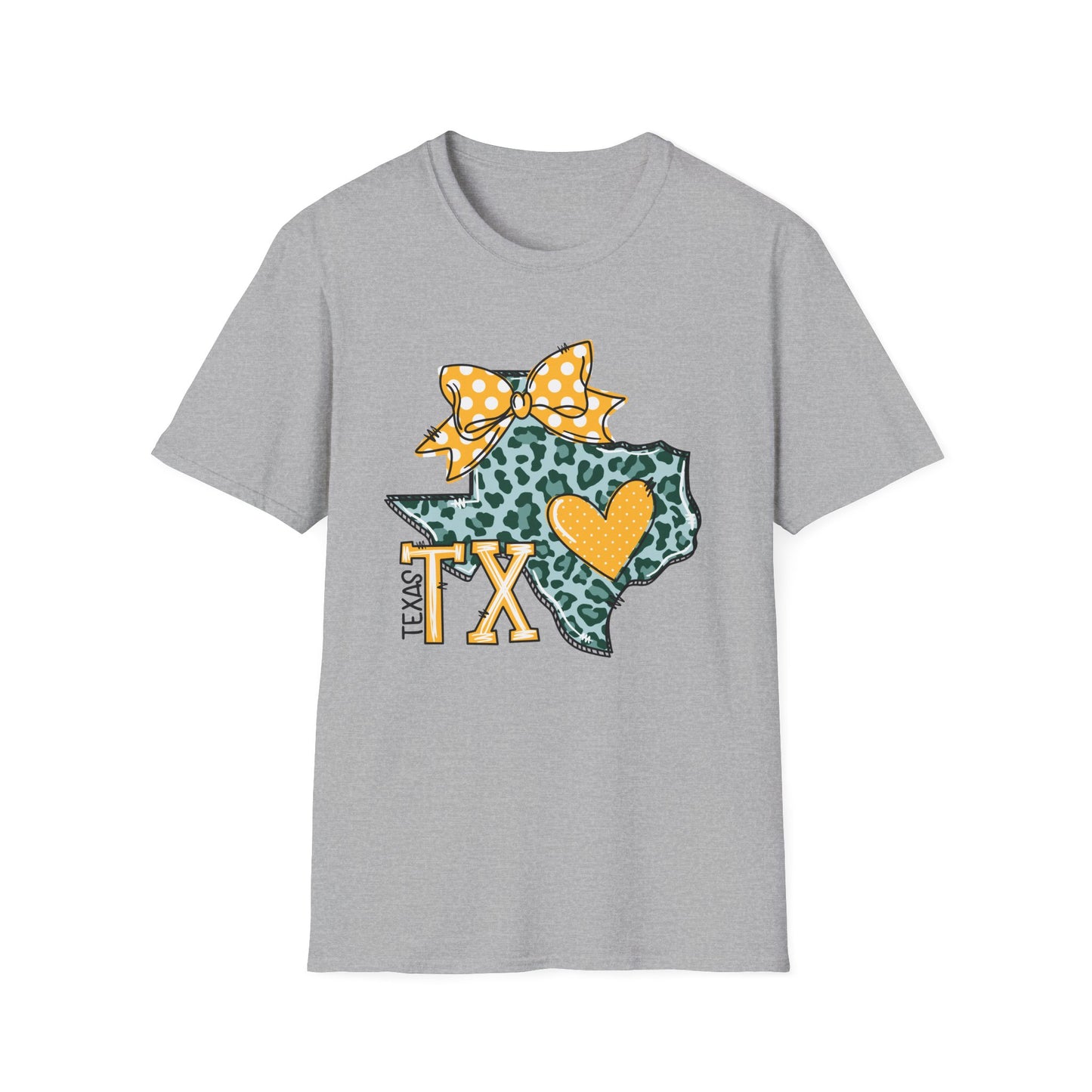 Texas Baylor Bears, Baylor University Love Softstyle T-Shirt, Unisex Graphic Tee, Perfect Gift for Texans, Casual Wear, Travel Souvenir