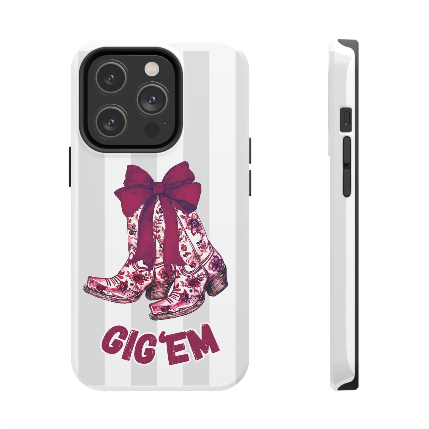 Aggies Tough Phone Case, College Team Accessory, Texas, Student Gifts, Graduation Gift