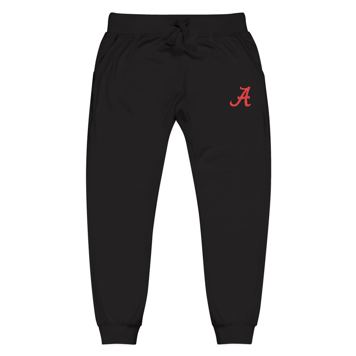 Alabama Crimson Tide Embroidered Sweatpants | Cozy Fleece Joggers | Roll Tide Game Day | Bama Gift Idea, University of Alabama Sweatpants