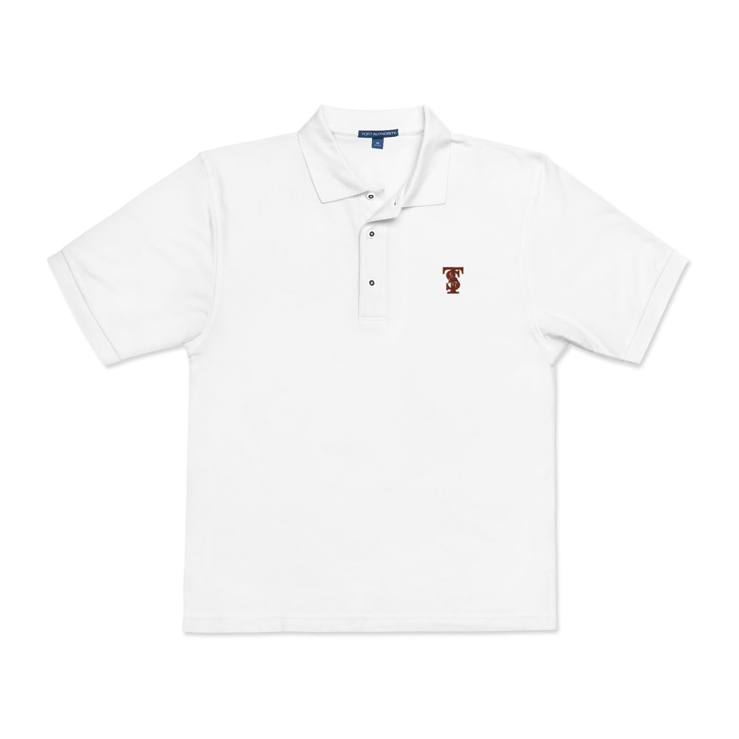 Texas State University Embroidered  Unisex Polo Shirt, Texas College Apparel, Long Sleeve Polo, College Gift, University Clothing