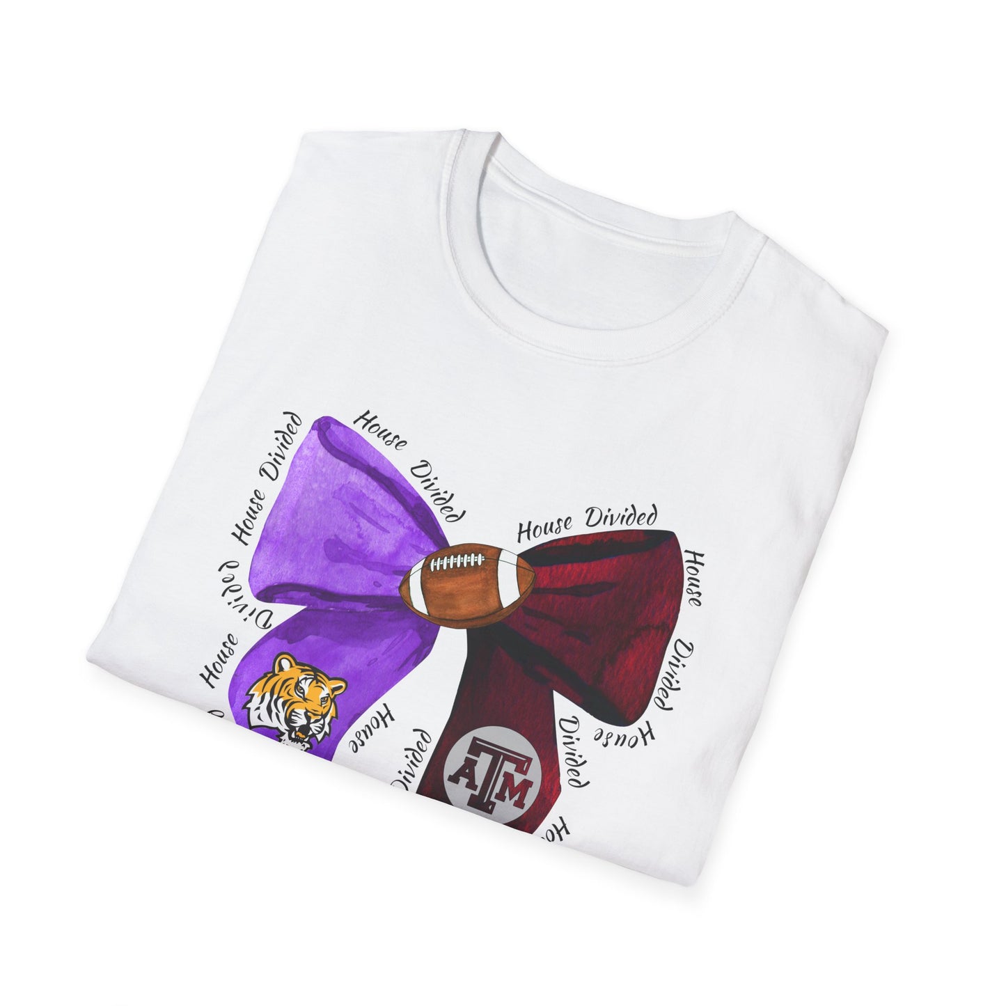 House Divided Tigers and Aggies T-Shirt, Unisex Graphic Tee, Perfect Gift for Tigers and Aggies, Game Day Gear