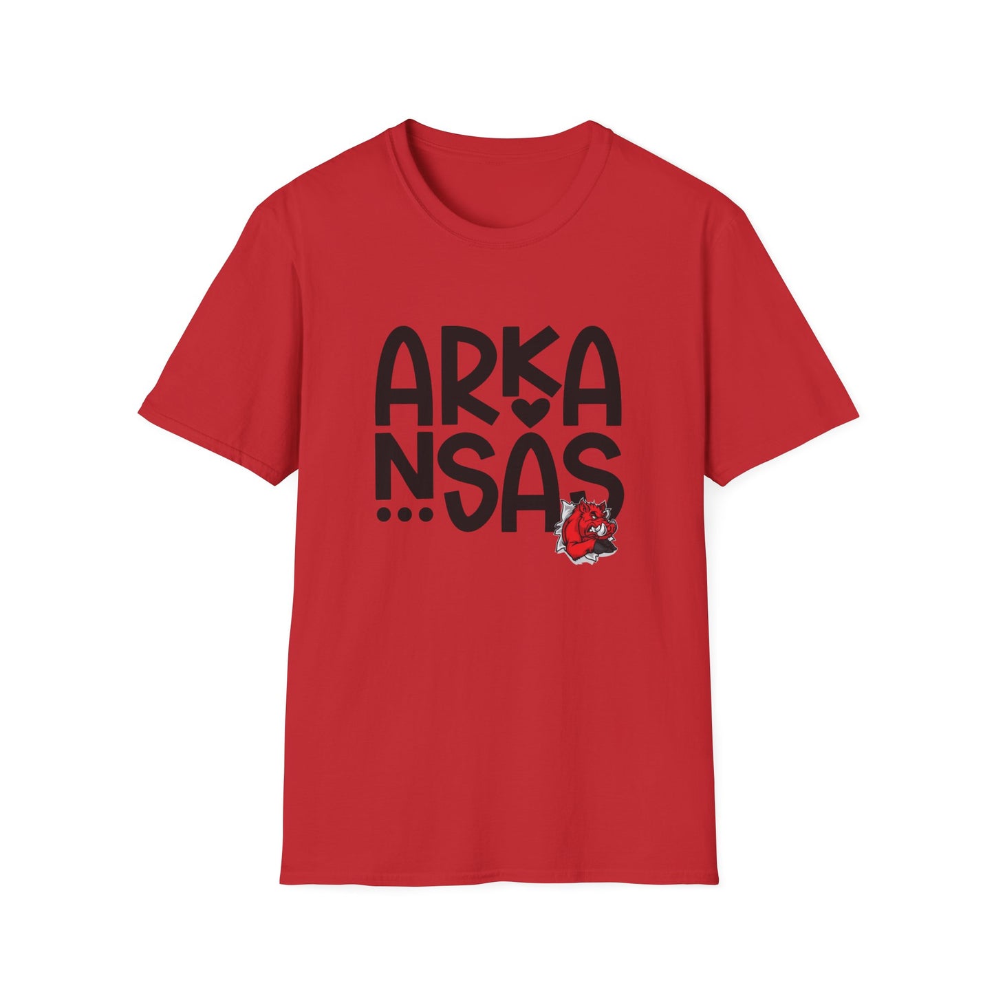 University of Arkansas Unisex Softstyle T-Shirt | Game Days, College Events, Gifts, Fan Gear