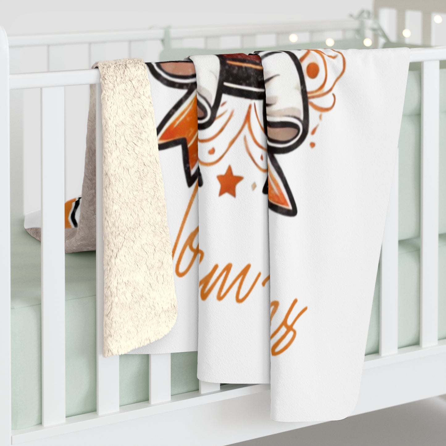 Texas Sherpa Fleece Blanket, Cozy Throw for Home, Gift for Texas Fans, Dorm Accessory