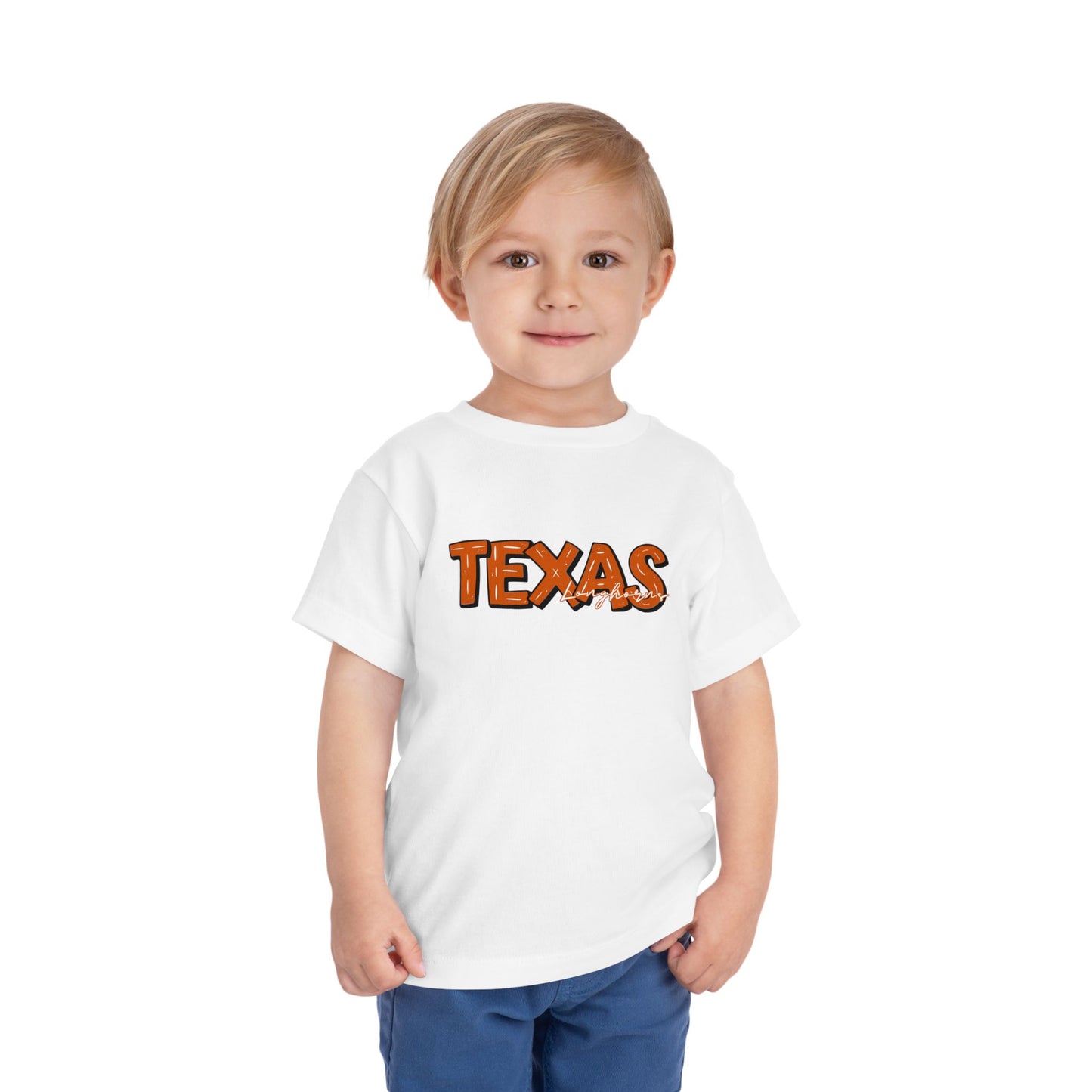 Texas Toddler Tee | Cute State Pride Shirt | Game Day Kids Top