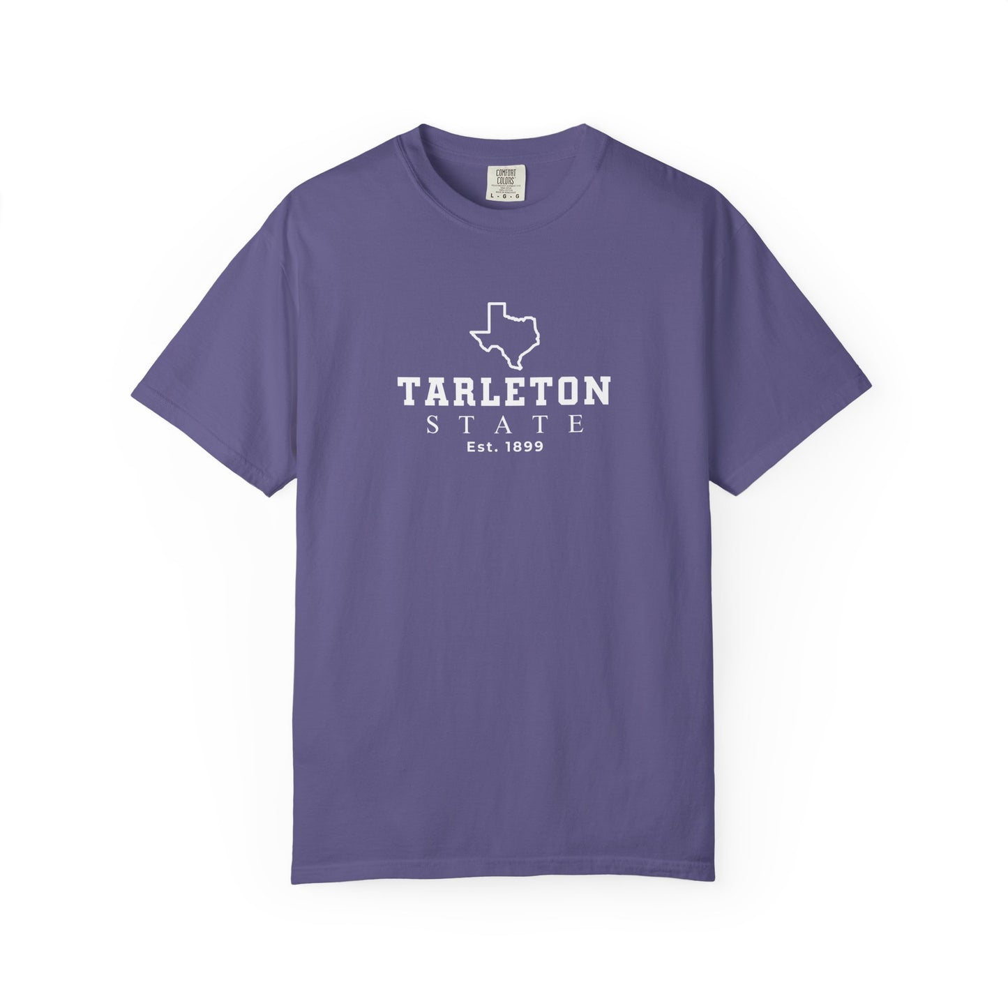Tarleton State University Comfort Colors T-Shirt, Casual Tee, College Apparel, Gift for Students, Tarleton State