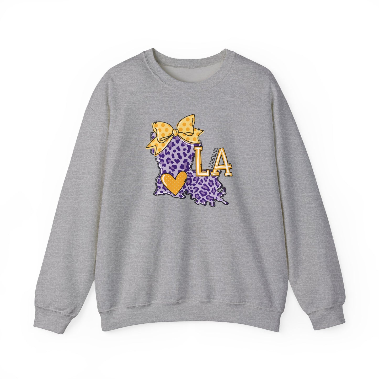 LSU Geaux Tigers Sweatshirt, Louisiana State University Fan Apparel, College Football Crewneck Jumper, Tiger Pride Long Sleeve Top