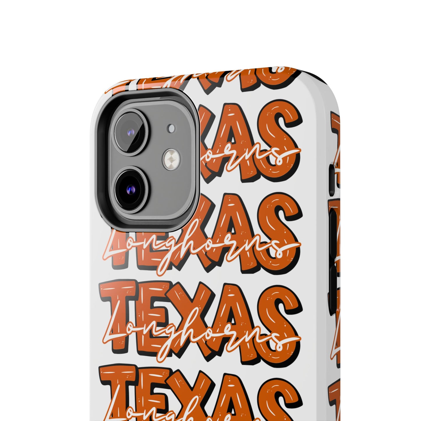 Texas Longhorn Tough Phone Case, Durable iPhone Cover for Texas Lovers, Unique Gift for Graduates, College Students, Southern Pride