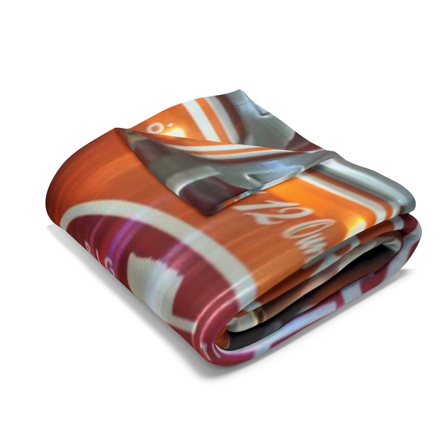 Fun Arctic Fleece Blanket - Oklahoma Suks Beer Design, Cozy Home Decor, Gift for Beer Lovers, Picnic Blanket, Outdoor Lounge