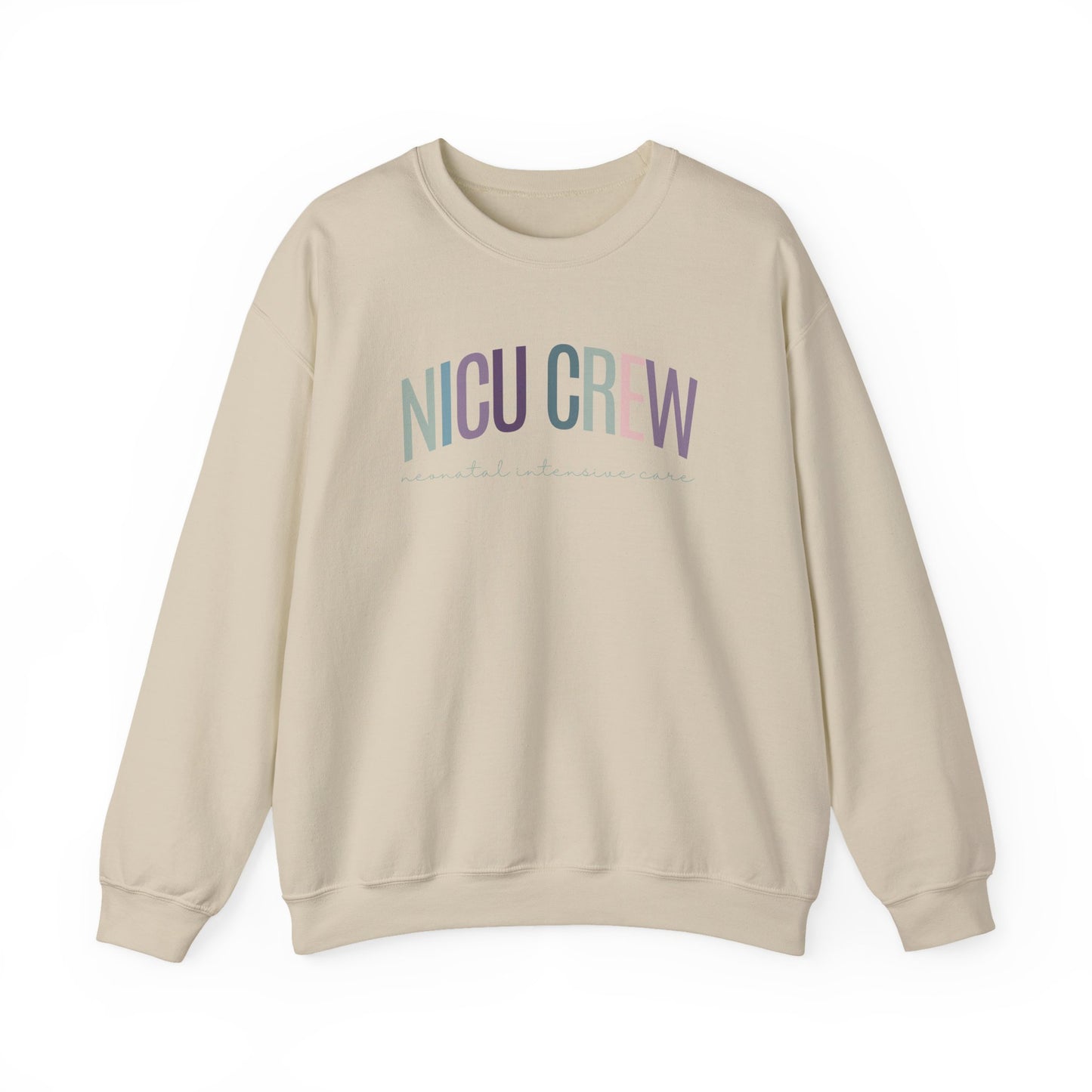 NICU Crew Nurse Crewneck Sweatshirt - Healthcare Worker Gift, Hospital Apparel, Medical Professional Clothing, Nurse Appreciation, RN Gift