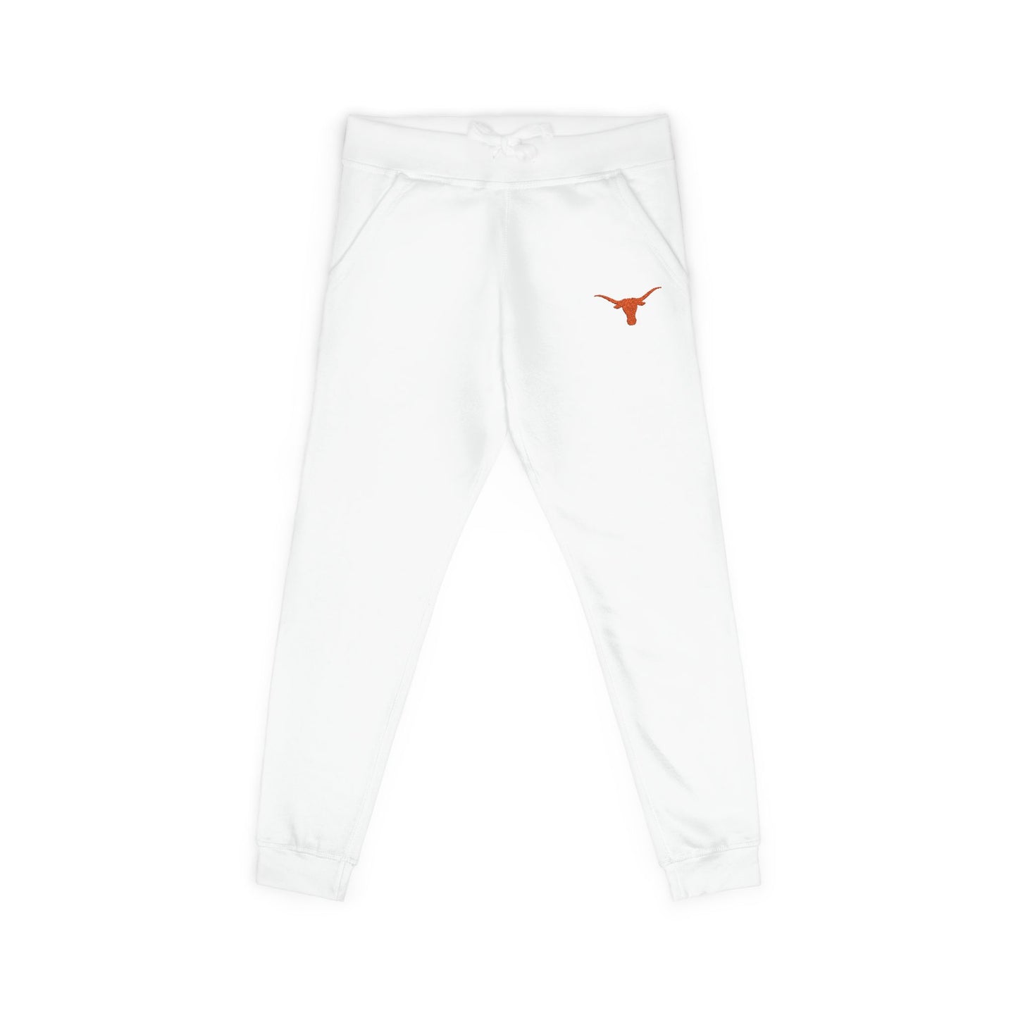 Embroidered Texas Unisex Fleece Sweatpants | Texas Game Day Loungewear | Matching Crewneck Sold Separately