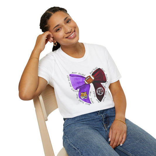 House Divided Tigers and Aggies T-Shirt, Unisex Graphic Tee, Perfect Gift for Tigers and Aggies, Game Day Gear