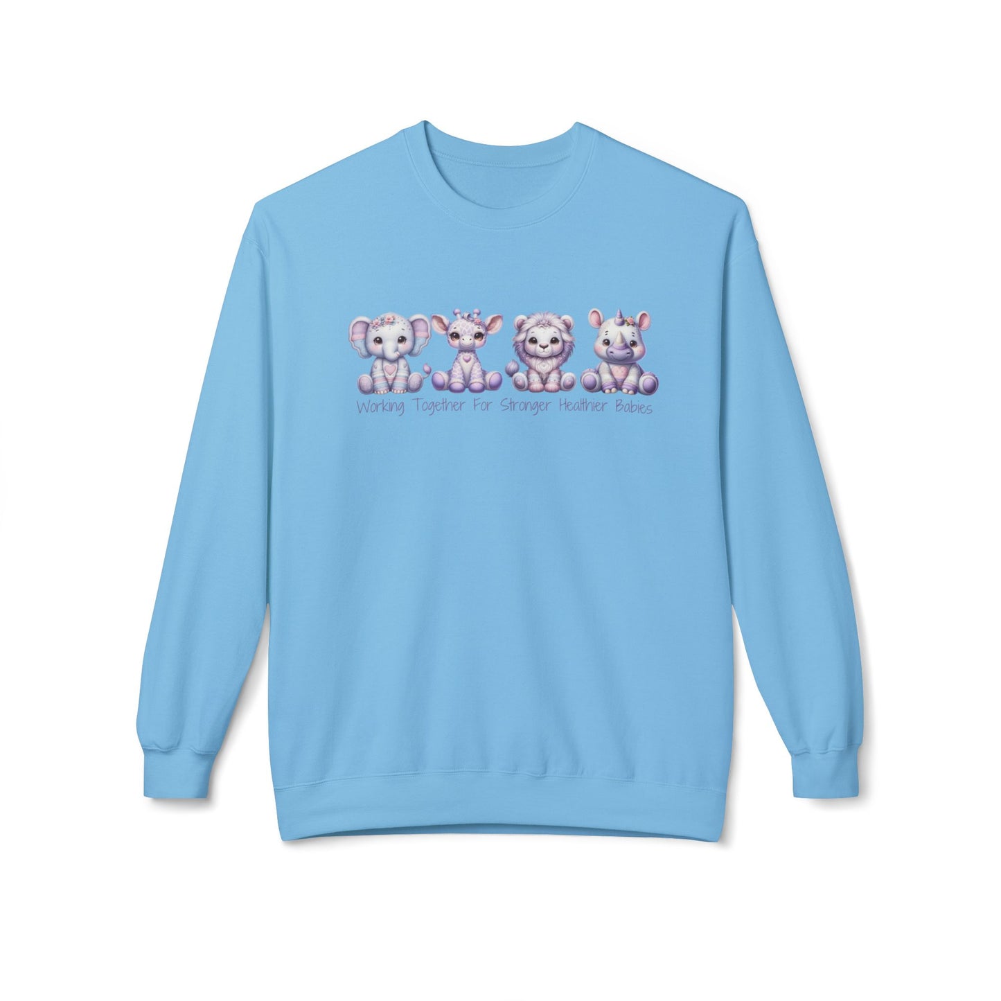March of Dimes Crewneck Sweatshirt, Nurse Crewneck, Helping Tiny Babies