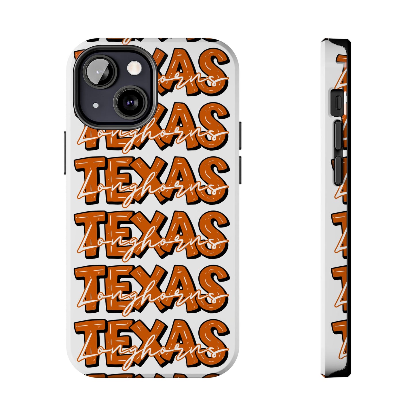 Texas Longhorn Tough Phone Case, Durable iPhone Cover for Texas Lovers, Unique Gift for Graduates, College Students, Southern Pride