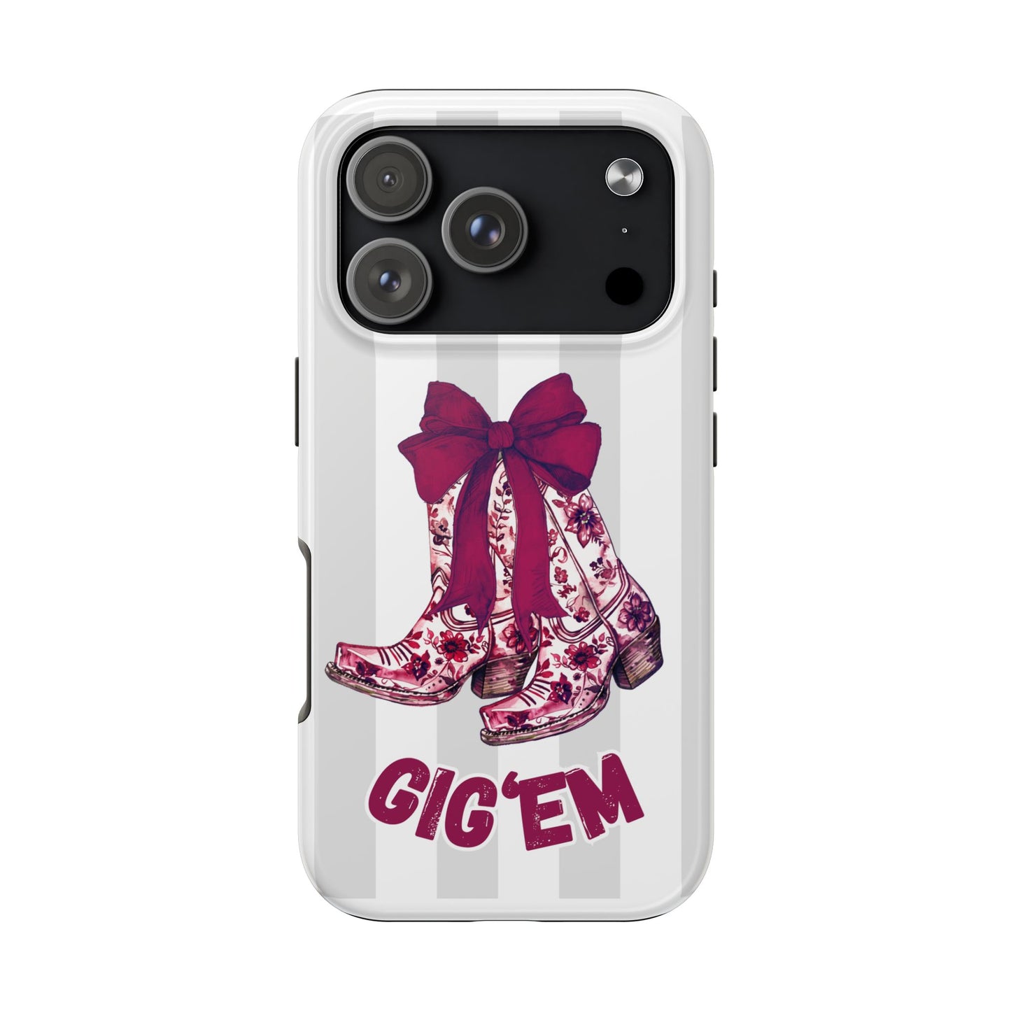 Aggies Tough Phone Case, College Team Accessory, Texas, Student Gifts, Graduation Gift