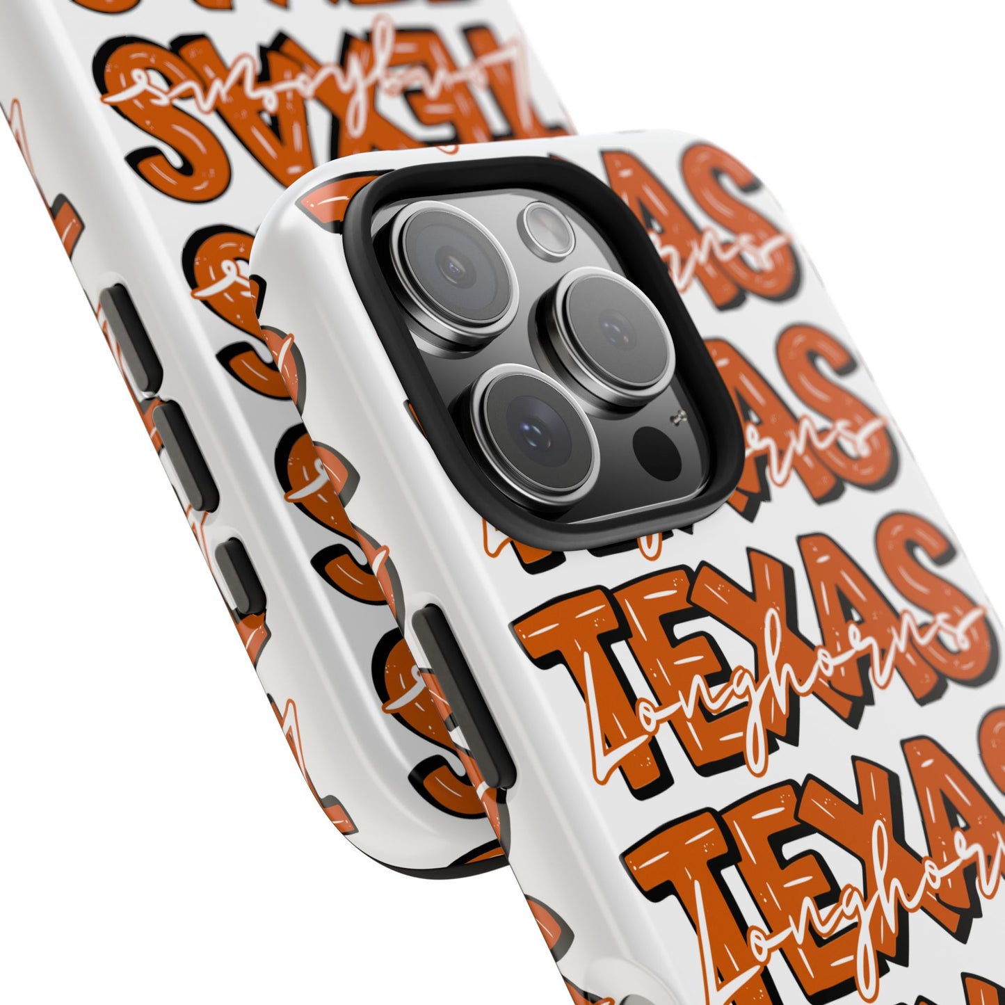 Texas Longhorn Tough Phone Case, Durable iPhone Cover for Texas Lovers, Unique Gift for Graduates, College Students, Southern Pride