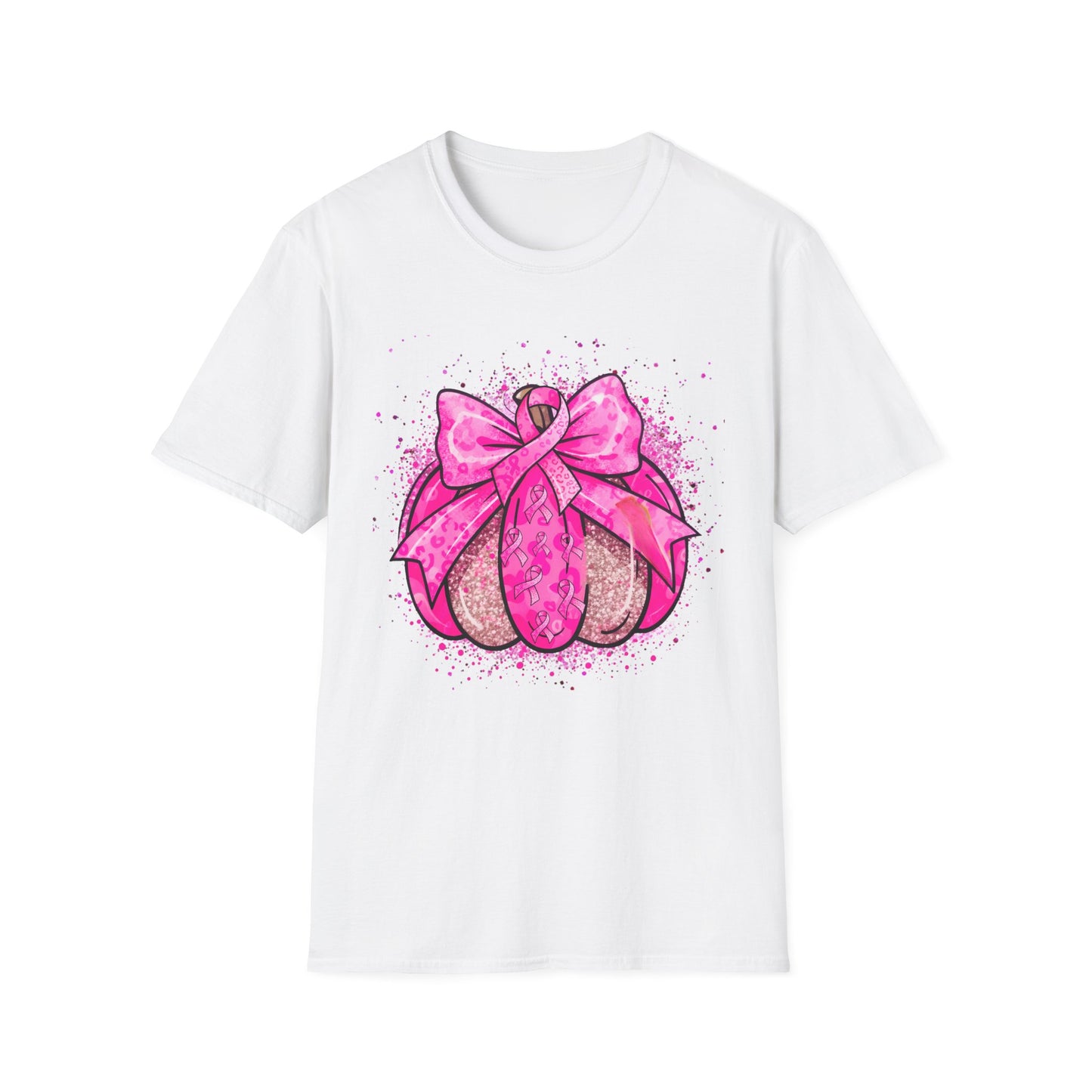 Breast Cancer Awareness, Breast Cancer, Faith, Hope Cure Inspired Softstyle T-Shirt, Inspirational Gift, Cancer Awareness Shirt