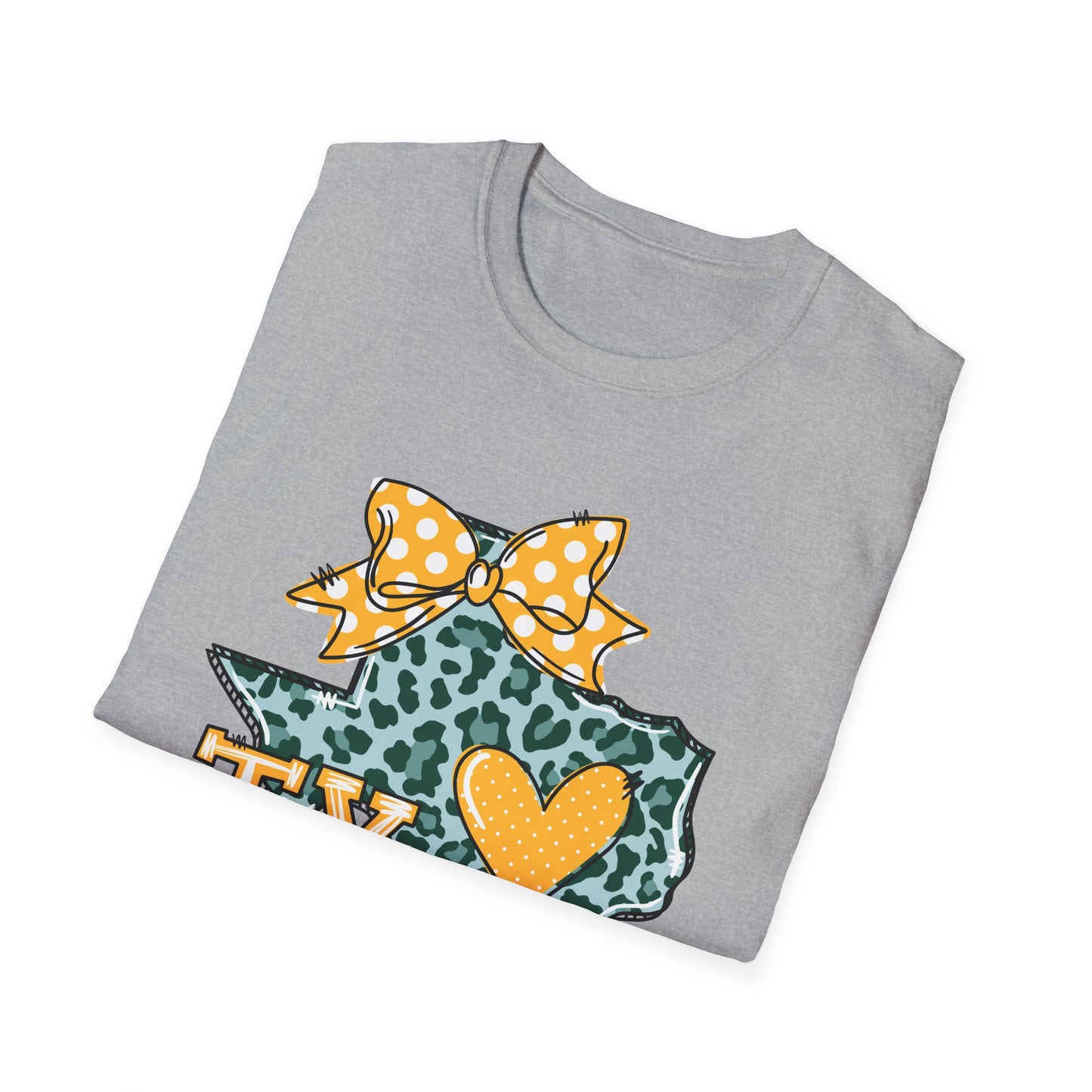 Texas Baylor Bears, Baylor University Love Softstyle T-Shirt, Unisex Graphic Tee, Perfect Gift for Texans, Casual Wear, Travel Souvenir