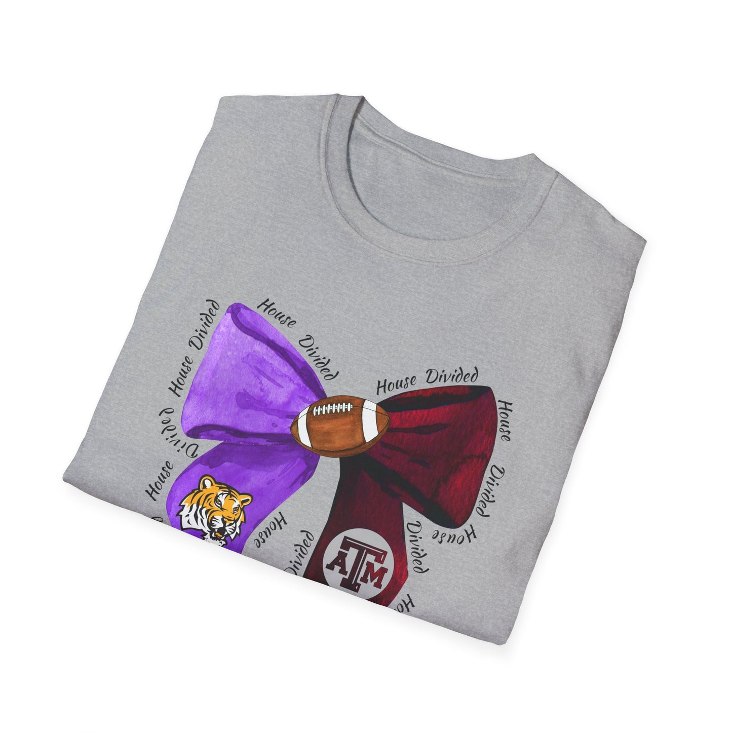 House Divided Tigers and Aggies T-Shirt, Unisex Graphic Tee, Perfect Gift for Tigers and Aggies, Game Day Gear