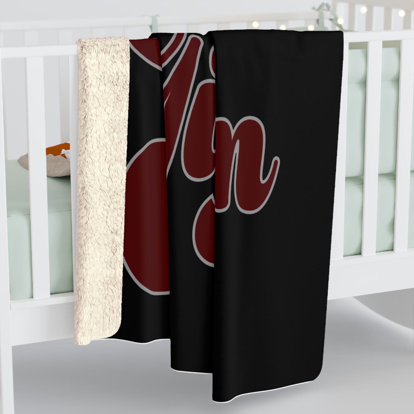 It’s Complicated Sherpa Blanket | Texas Rivalry Throw | Cozy House Divided Gift