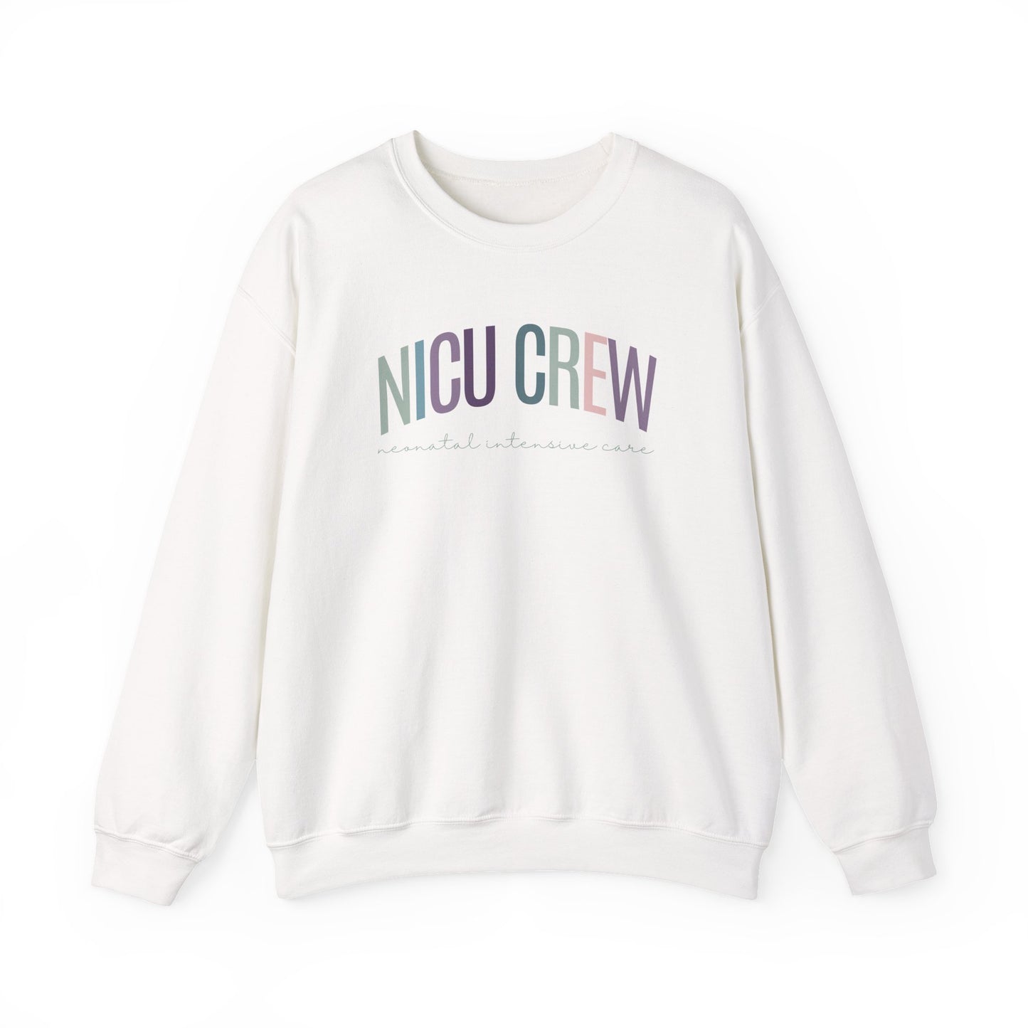 NICU Crew Nurse Crewneck Sweatshirt - Healthcare Worker Gift, Hospital Apparel, Medical Professional Clothing, Nurse Appreciation, RN Gift