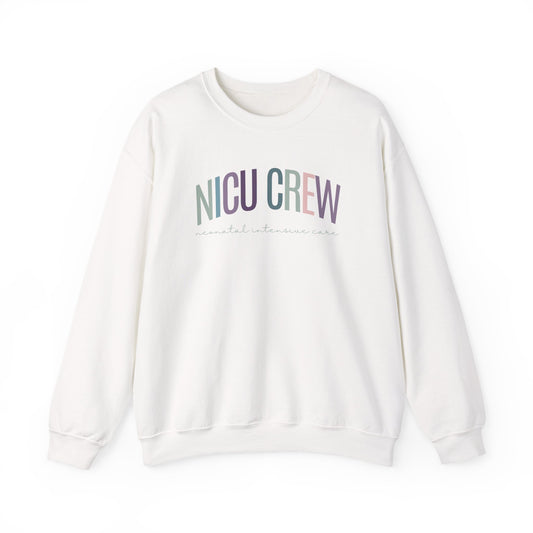 NICU Crew Nurse Crewneck Sweatshirt - Healthcare Worker Gift, Hospital Apparel, Medical Professional Clothing, Nurse Appreciation, RN Gift