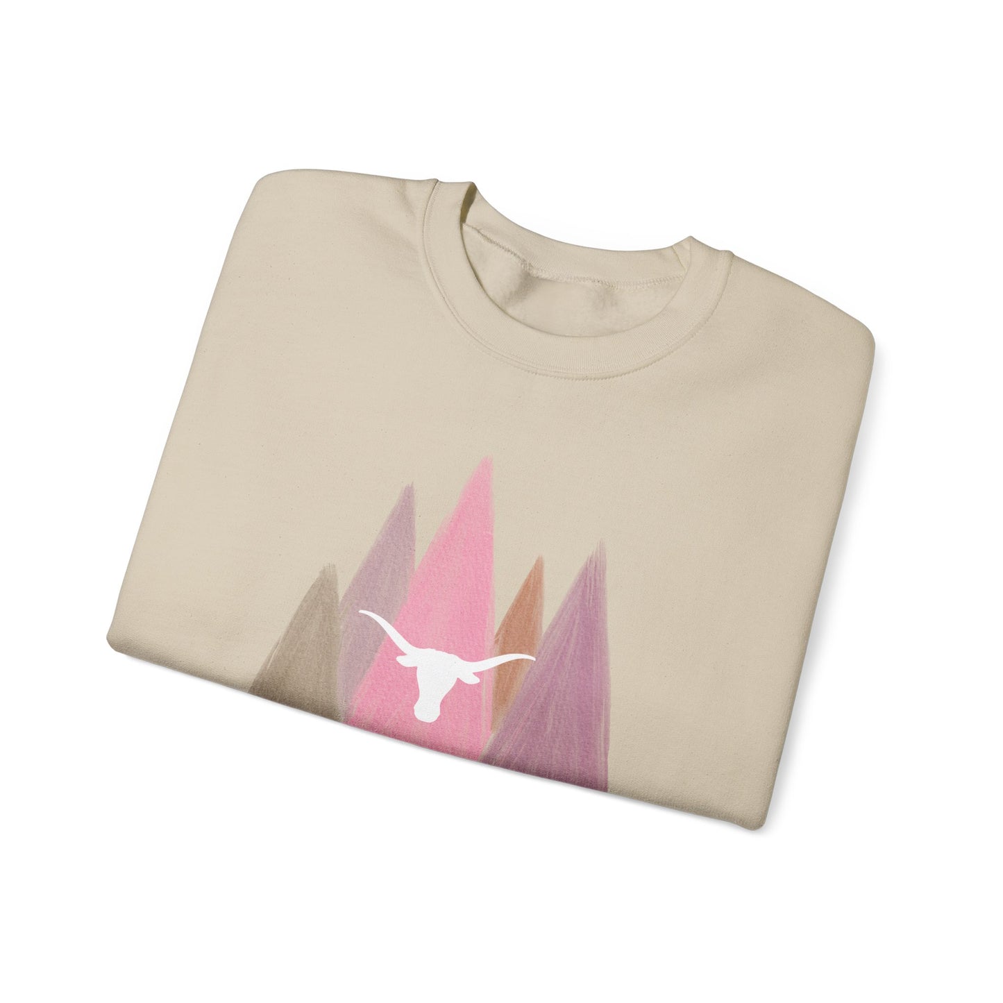 Merry and Bright Sweatshirt | Pastel Christmas Crewneck | Texas-Inspired Holiday Top