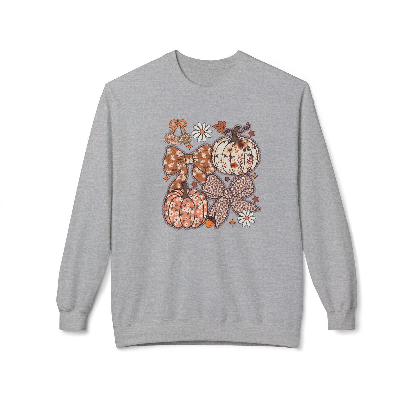 Fall Pumpkin Crewneck Sweatshirt, Thanksgiving, Pumpkin Sweatshirt, Fall Crewneck, Fall Apparel, Friendsgiving, Autumn