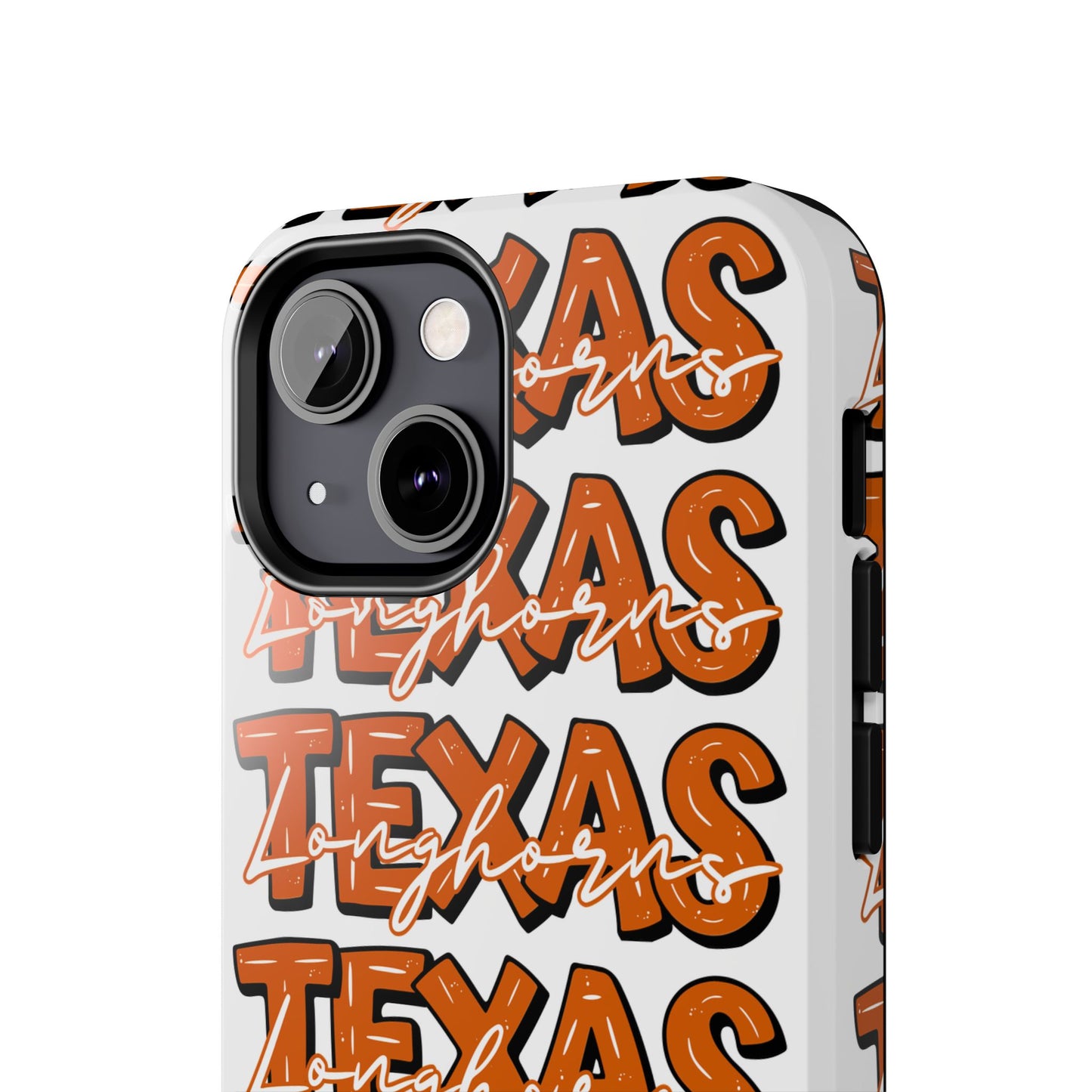 Texas Longhorn Tough Phone Case, Durable iPhone Cover for Texas Lovers, Unique Gift for Graduates, College Students, Southern Pride