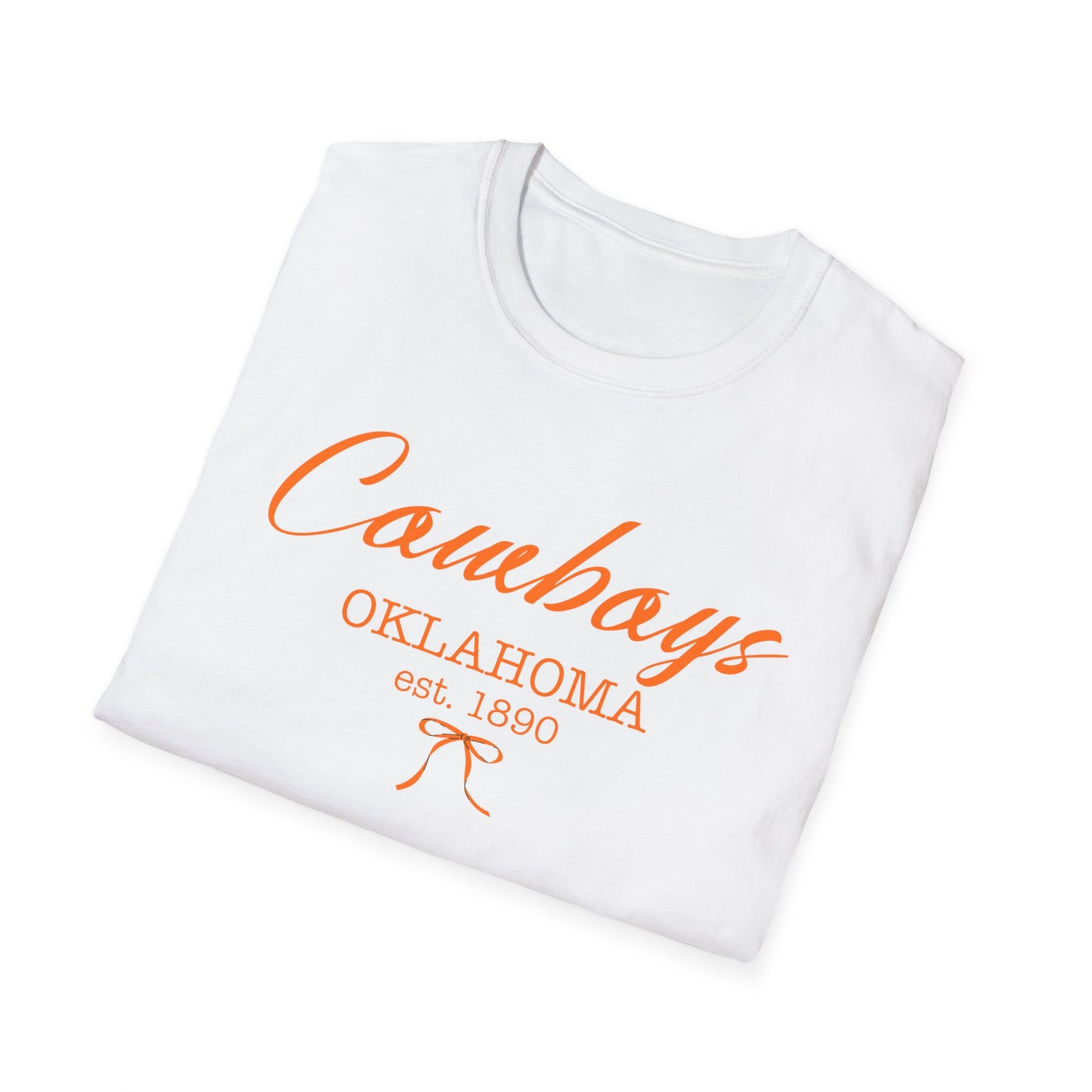 Oklahoma State University, OSU Love Softstyle T-Shirt, Unisex Graphic Tee, Perfect Gift for College Student, Casual Wear, Oklahoma Cowboys