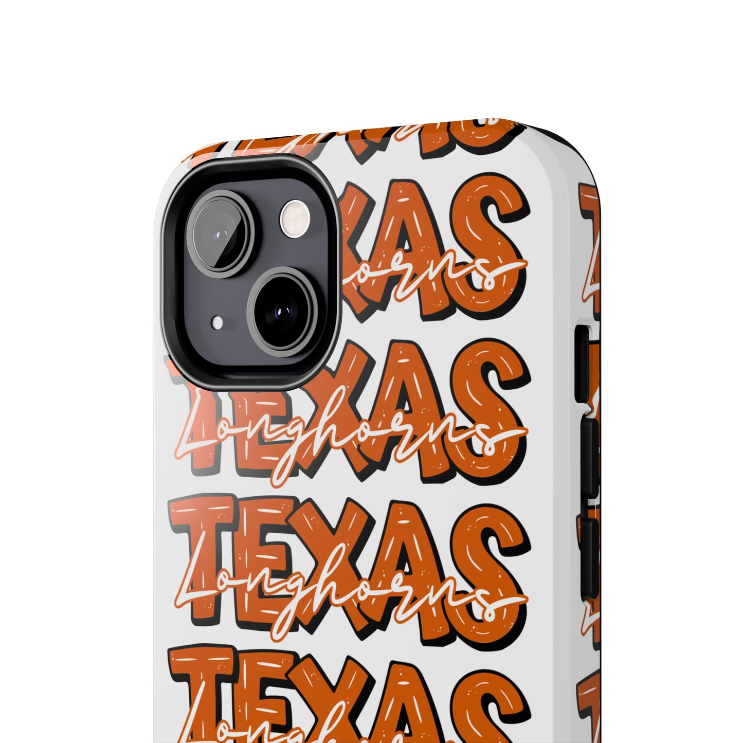 Texas Longhorn Tough Phone Case, Durable iPhone Cover for Texas Lovers, Unique Gift for Graduates, College Students, Southern Pride