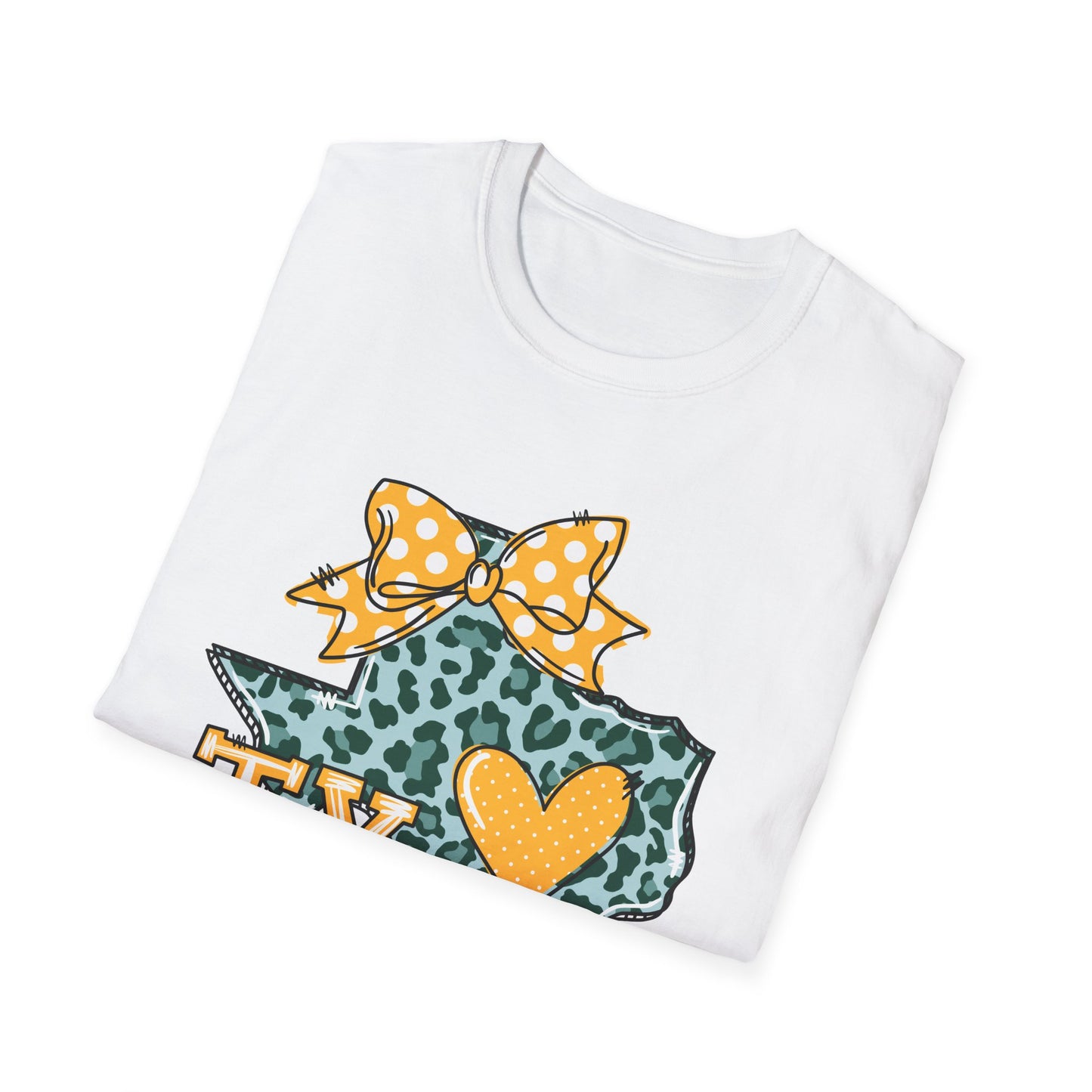 Texas Baylor Bears, Baylor University Love Softstyle T-Shirt, Unisex Graphic Tee, Perfect Gift for Texans, Casual Wear, Travel Souvenir