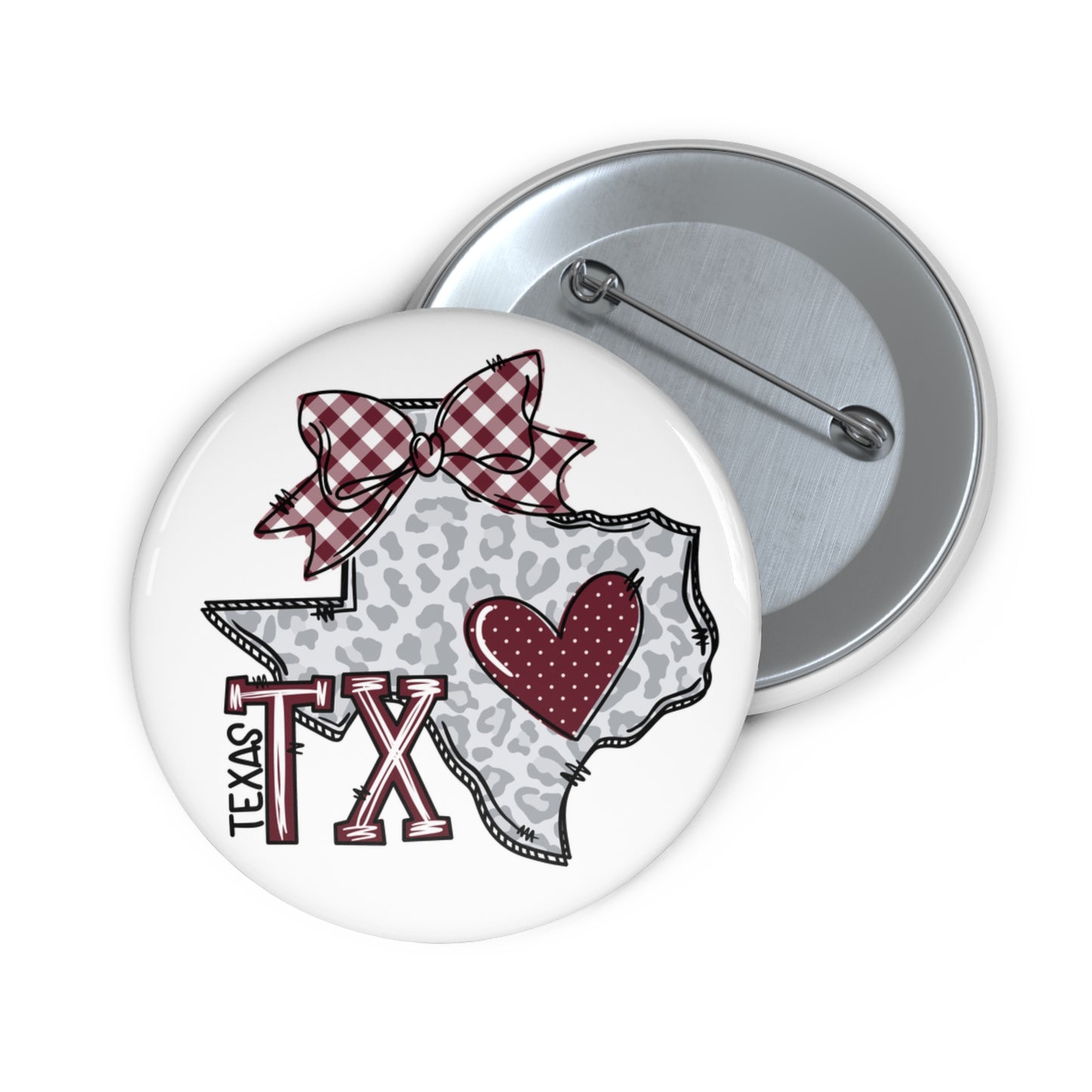 Aggies Texas Love Game Day Pin | Aggie Game Day Accessory | Aggie Game Day Pin | Aggie Spirit Wear, Game Day Pin