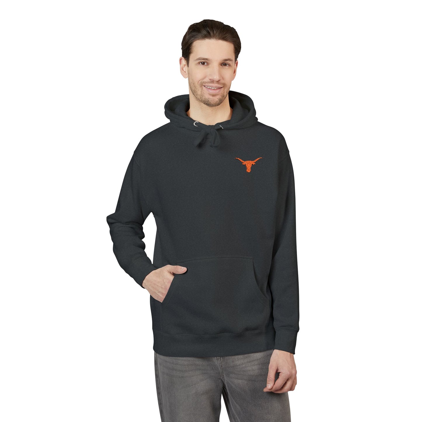 Texas Hoodie | Embroidered Longhorn Sweatshirt | Burnt Orange Apparel | Student Gift, Game Day Gear