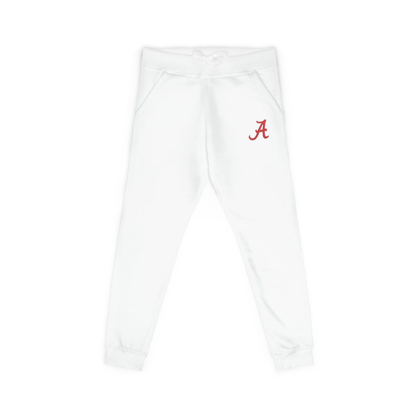 Alabama Crimson Tide Embroidered Sweatpants | Cozy Fleece Joggers | Roll Tide Game Day | Bama Gift Idea, University of Alabama Sweatpants