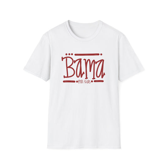 University of Alabama Unisex Softstyle T-Shirt | Game Days, College Events, Gifts, Fan Gear