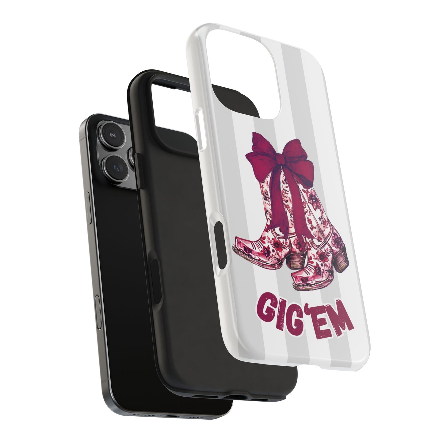Aggies Tough Phone Case, College Team Accessory, Texas, Student Gifts, Graduation Gift