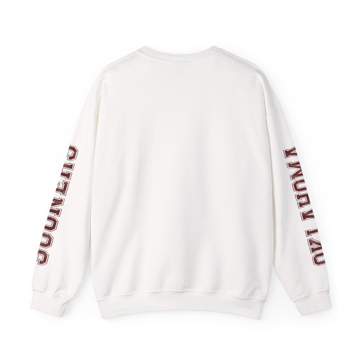 University of Oklahoma Sooners Sweatshirt | Oklahoma & Sooners Sleeve Print, Oklahoma Sooners Crewneck | Printed Sleeve Game Day Sweatshirt