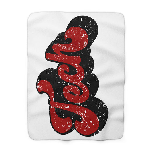 Texas Sherpa Fleece Blanket, Cozy Throw for Home, Gift for Texas Fans, Texas Blanket, Dorm Accessory