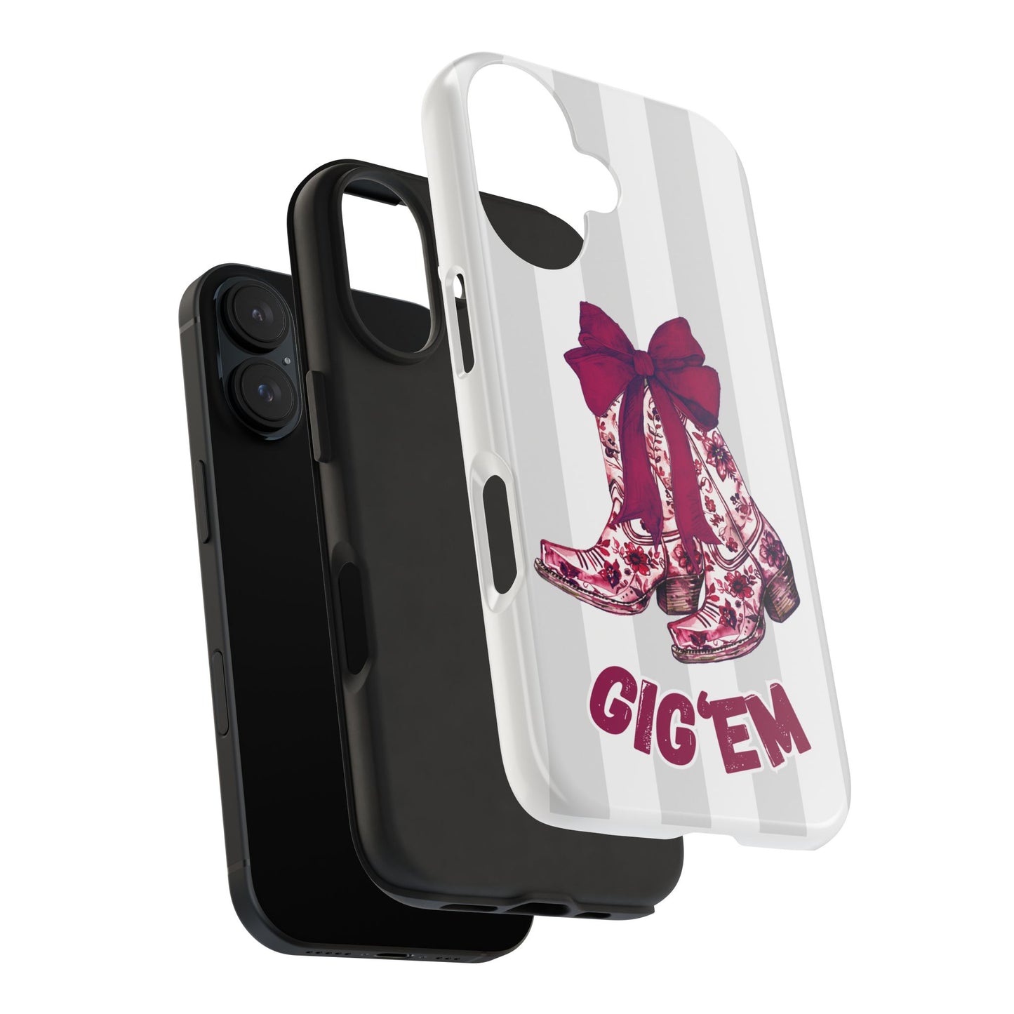 Aggies Tough Phone Case, College Team Accessory, Texas, Student Gifts, Graduation Gift