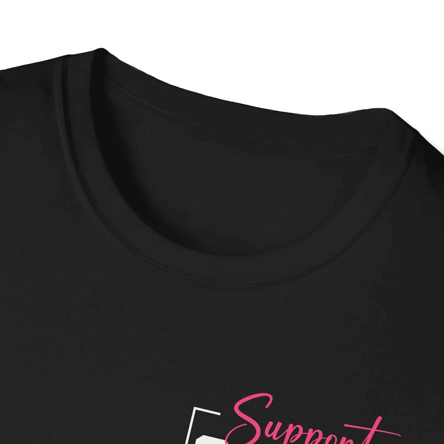 Breast Cancer Awareness, Breast Cancer, Faith, Hope Cure Inspired Softstyle T-Shirt, Cancer Awareness Shirt, Support Squad
